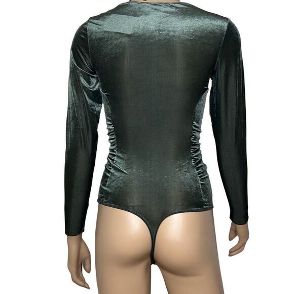 NWT Wolford Esmeralda String Bodysuit Top XS - Picture 10 of 16